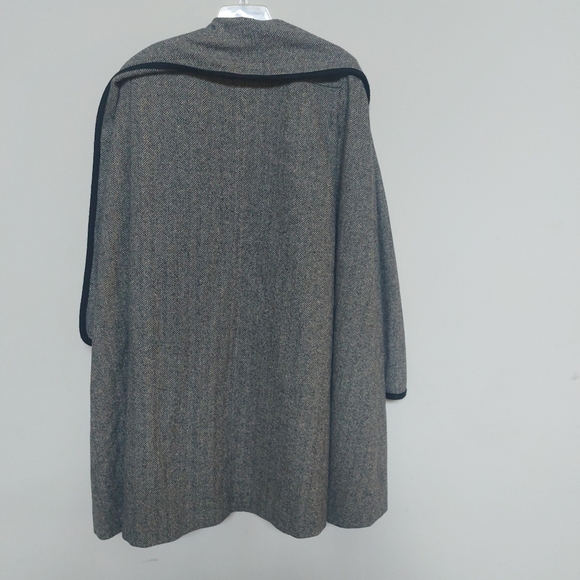 HOLLY DEB Vintage Cape Coat 40s Style Wool Blend. - Picture 16 of 16